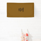 Maak Je Eigen Bruin Spandoek (Insitu)