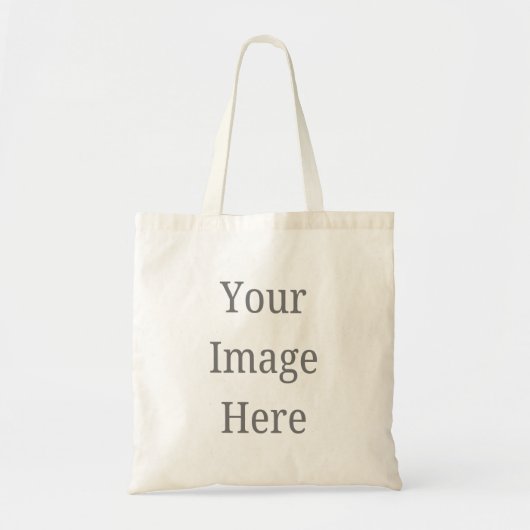 Maak Je Eigen Budget Boodschappentas Tote Bag (Voorkant)