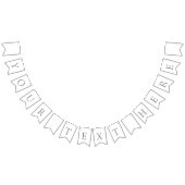 Gepersonaliseerde Zwaluwstaart Feestvlaggetjes (Alle)