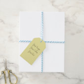 Maak je eigen cadeaulabel (Met Touw)
