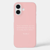 Maak Je Eigen Citaat Case-Mate iPhone Case (Achterkant)