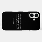 Maak Je Eigen Citaat Case-Mate iPhone Case (Achterkant (horizontaal))