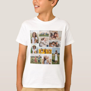 Maak Je Eigen Collage van 10 Foto's  T-shirt