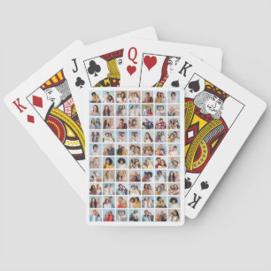 Maak Je Eigen Collage van 70 Foto's Pokerkaarten