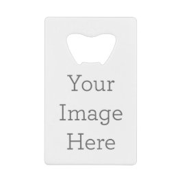 Maak je eigen creditcard flesopener kredietkaart flessenopener