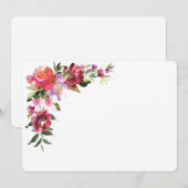 Maak je eigen dankkaart bedankkaart (Voorkant / Achterkant)