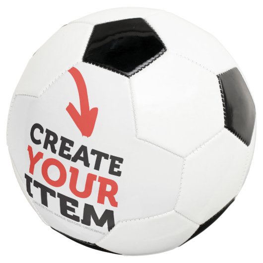MAAK-JE-EIGEN doe-het-zelf Aangepaste upload ontwe Voetbal (Drie kwart)