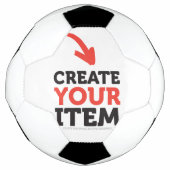 MAAK-JE-EIGEN doe-het-zelf Aangepaste upload ontwe Voetbal (Voorkant)