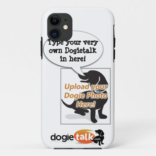 Maak je eigen Dogiet alk iPhone4 Hoesje! Case-Mate iPhone Case (Achterkant)