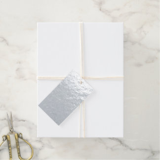 Maak je eigen donkergrijsblauw aanpasbaar cadeaulabels