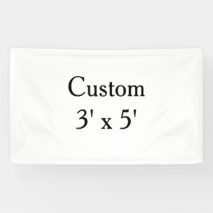 maak je eigen douane Vinyl 3' x 5' binnen Spandoek