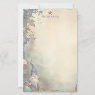 Maak Je Eigen Dwerg Paddenstoel Tuin Briefpapier