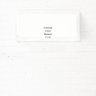 Maak je eigen eenvoudige 1' x 2' vinyl banner