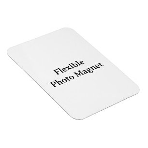 Maak Je Eigen Eenvoudige Aangepaste 3"x4" Flexibel Magneet