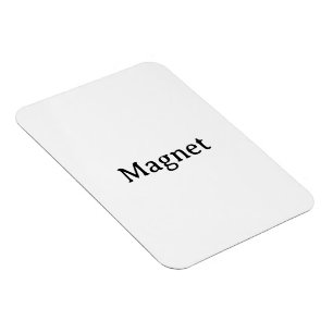 Maak Je Eigen Eenvoudige Aangepaste 3"x4" Flexibel Magneet