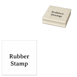 Maak Je Eigen Eenvoudige Aangepaste 6,4 cm x 6,4 c Rubberstempel