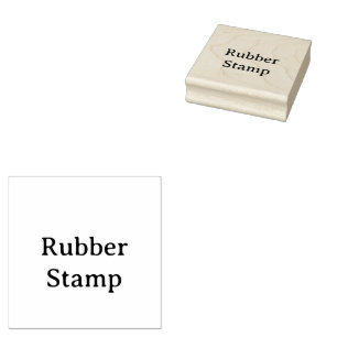 Maak Je Eigen Eenvoudige Aangepaste 6,4 cm x 6,4 c Rubberstempel