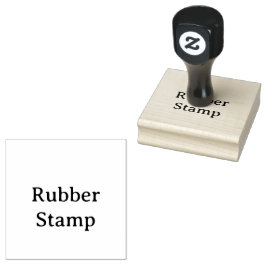 Maak Je Eigen Eenvoudige Aangepaste 6,4 cm x 6,4 c Rubberstempel