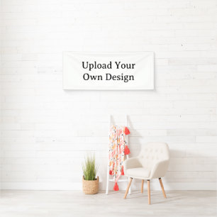 Maak je eigen eenvoudige aangepaste vinyl 76 x 183 spandoek