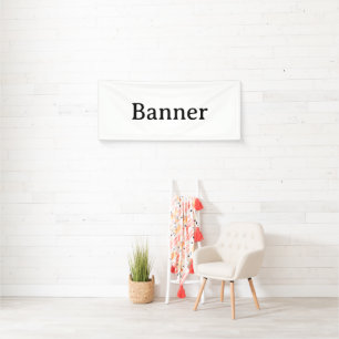 Maak je eigen eenvoudige aangepaste vinyl 76 x 183 spandoek