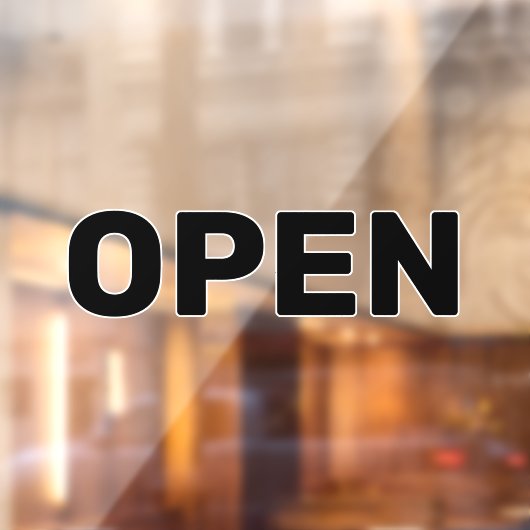 Maak Je Eigen Eenvoudige Open Raam Sticker (Vel 2)