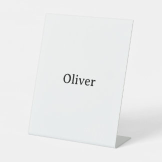 Maak Je Eigen Eenvoudige Professionele 8" X 10" Reclamebord Met Voetstuk