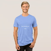 Maak je eigen eenvoudige Tri-Blend shirt (Voorkant volledig)