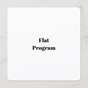 Maak Je Eigen Eenvoudige Zakelijke 5.25" x 5.25" P Programma