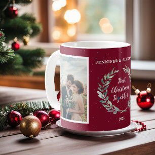 Maak je eigen Eerste kerst samen foto Koffiemok