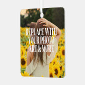 Maak je eigen eigen maatwerk metalen ornament (Voorkant links)