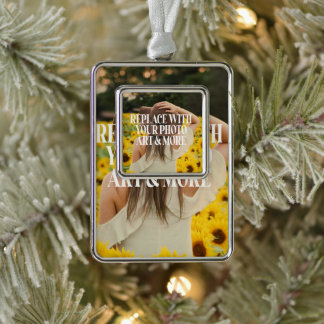 Maak je eigen eigen maatwerk verzilverd kader ornament