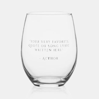 Maak je eigen elegante wijnglas zonder voet