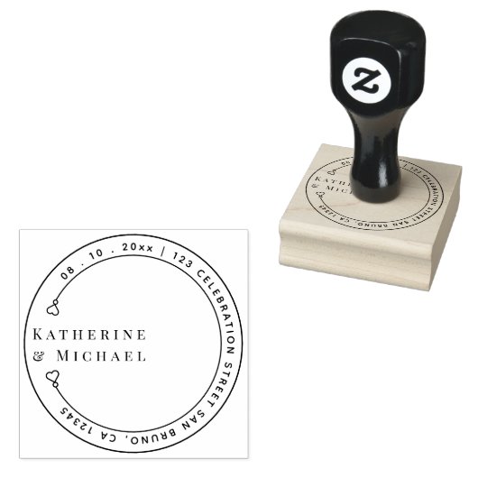 Maak je eigen enkel papiervel | Elegant Bewaar de Rubberstempel (Gestempeld)