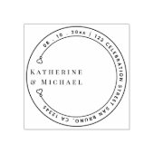 Maak je eigen enkel papiervel | Elegant Bewaar de Rubberstempel (Afrduk)