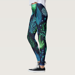 Maak je eigen etherische groene weide wilde bloeme leggings