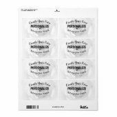 Maak je eigen etiket (Full Sheet)