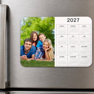 Maak Je Eigen Familie Foto 2027 Kalender Magneet