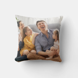 Maak Je Eigen Familie Foto Aangepaste Afbeelding Kussen