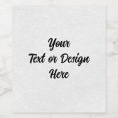 Maak Je Eigen Favour Zak Wijn Etiket (Enkel label)