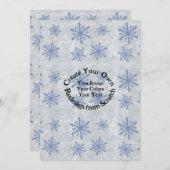 Maak je eigen feestdagenkaart (Voorkant / Achterkant)