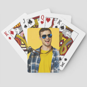 Maak je Eigen Foto Aangepast Beeld Pokerkaarten