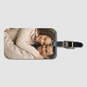 Maak Je Eigen Foto Aangepaste Afbeelding Bagagelabel