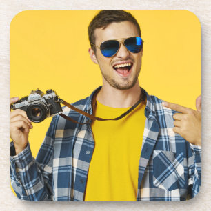 Maak je Eigen Foto Aangepaste Afbeelding Bier Onderzetter