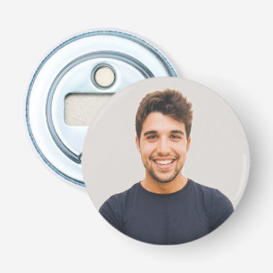 Maak je Eigen Foto Aangepaste Afbeelding Button Flesopener