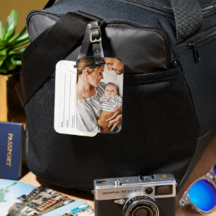 Maak Je Eigen Foto Aangepaste Afbeelding DIY Bagagelabel
