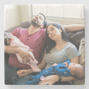 Maak Je Eigen Foto Aangepaste Afbeelding DIY Famil Stenen Onderzetter