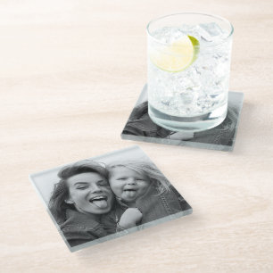 Maak Je Eigen Foto Aangepaste Afbeelding DIY Glazen Onderzetter