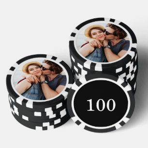 Maak Je Eigen Foto Aangepaste Afbeelding Poker Chips