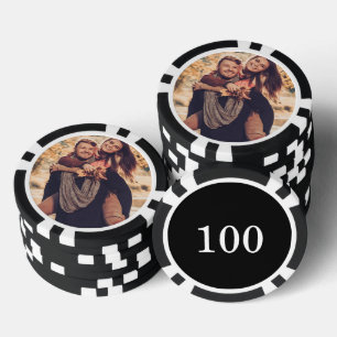 Maak Je Eigen Foto Aangepaste Afbeelding Poker Chips