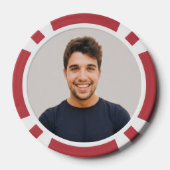 Maak je Eigen Foto Aangepaste Afbeelding Poker Chips (Achterkant)